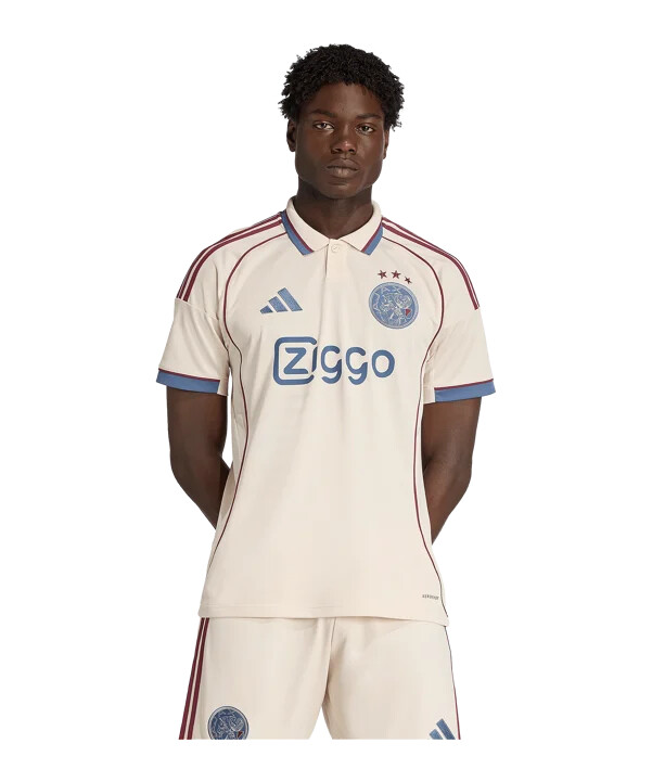 adidas ajax amsterdam trikot 3rd 20252026 beige