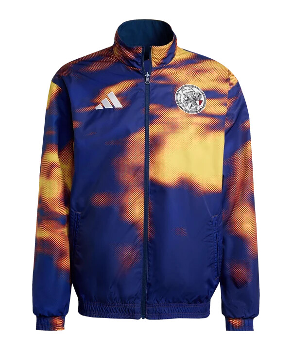 adidas ajax amsterdam track sweatshirt blau