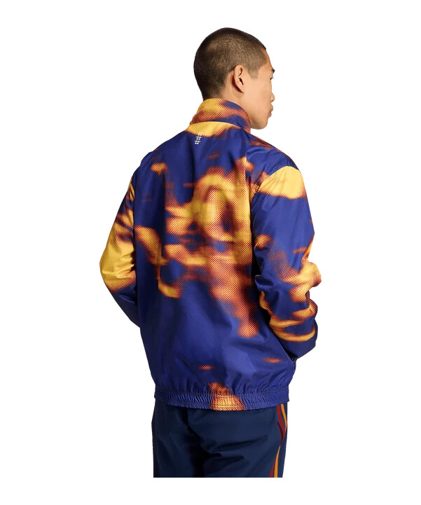 adidas ajax amsterdam track sweatshirt blau