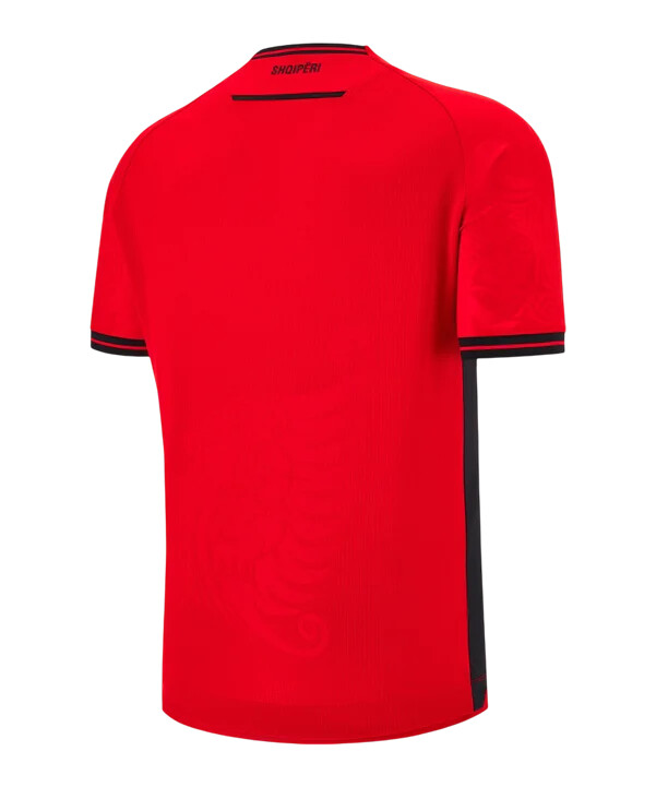 macron albanien trikot home 2025 rot