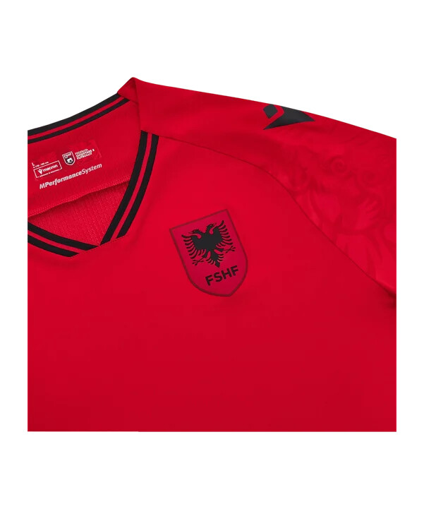macron albanien trikot home 2025 rot