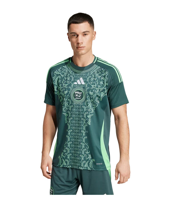 adidas algerien trikot away 2024 grün