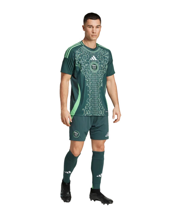 adidas algerien trikot away 2024 grün