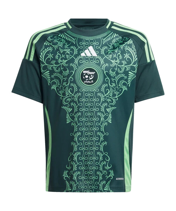 adidas algerien trikot away 2024 kids grün