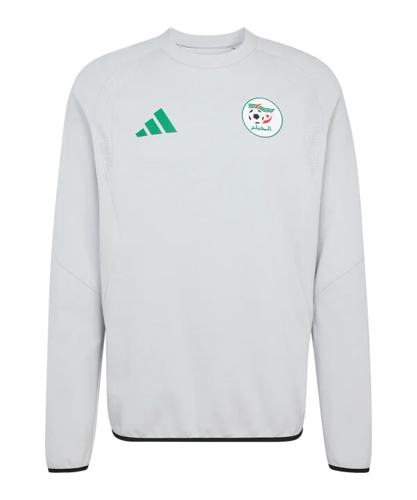 adidas algerien tiro tech sweatshirt grau