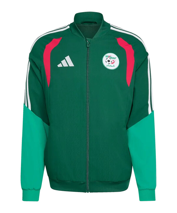 adidas algerien tiro präsentationsjacke grün