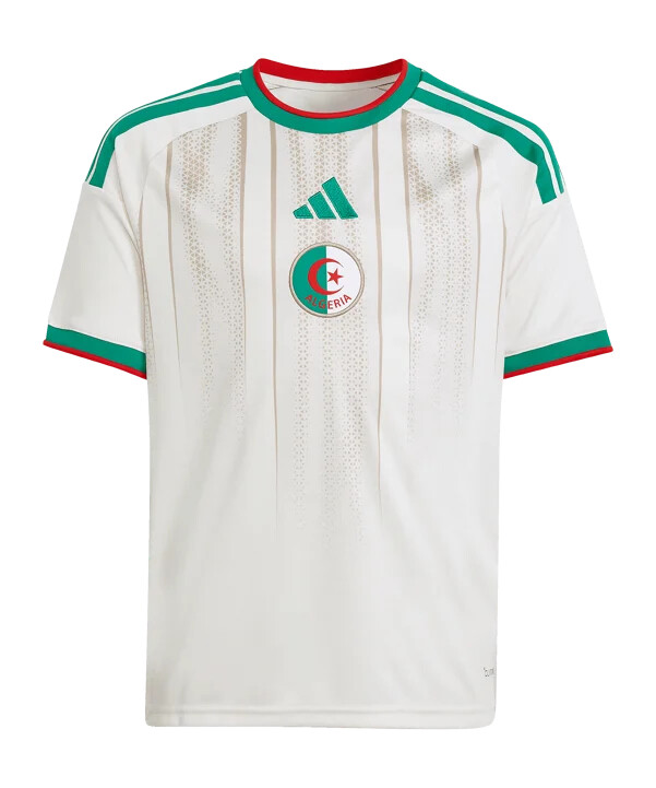 adidas algerien trikot home wm 2026 kids weiß