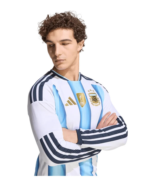 adidas argentinien trikot langarm home wm 2026 weiß