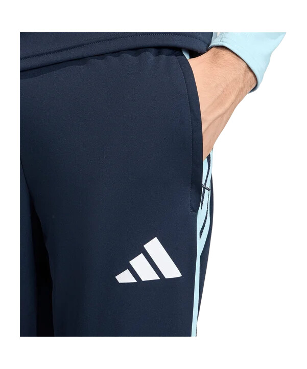 adidas argentinien tiro trainingshose blau