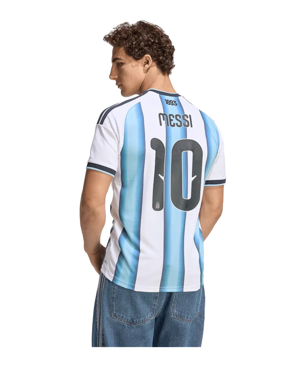adidas argentinien messi trikot home wm 2026 weiß