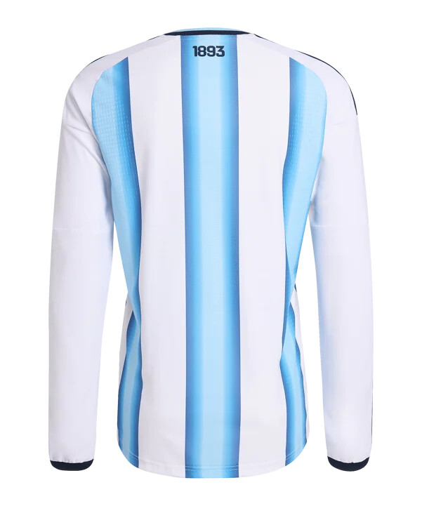 adidas argentinien authentic trikot langarm home wm 2026 weiß