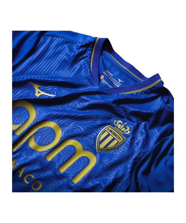 mizuno as monaco trikot away 20252026 blau f12