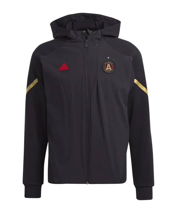 adidas atlanta united anthem jacke schwarz