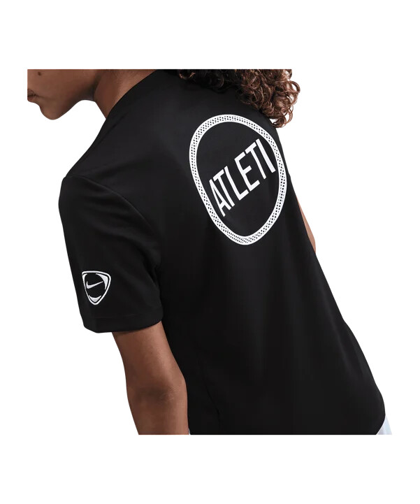 nike atletico madrid trainingsshirt kids schwarz f010
