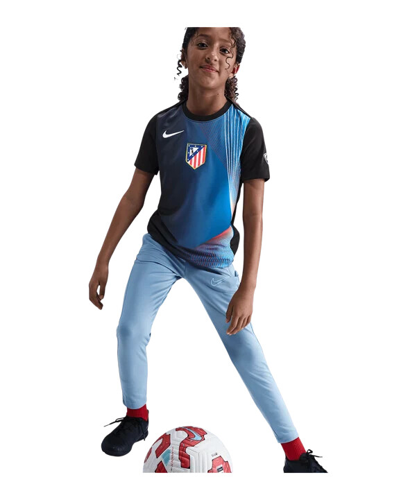 nike atletico madrid trainingsshirt kids schwarz f010