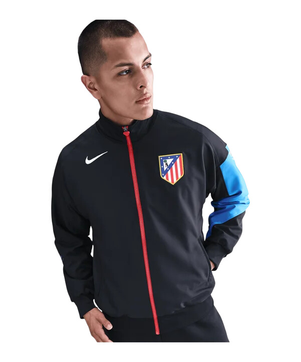 nike atletico madrid anthem jacke schwarz f010