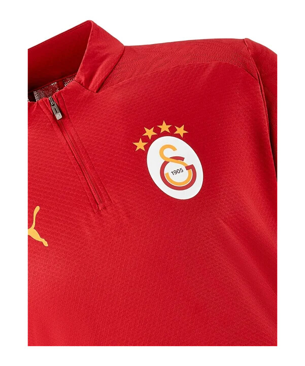 puma galatasaray istanbul 14 zip sweatshirt rot f01