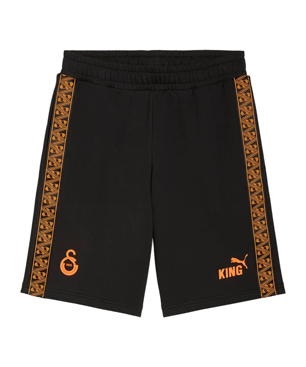 puma galatasaray istanbul king sweat short schwarz f05