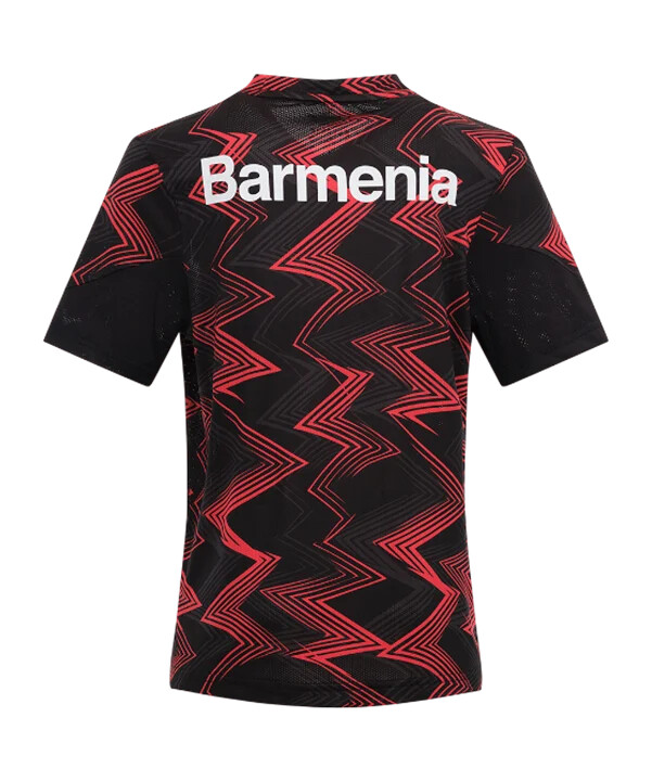 castore bayer 04 leverkusen league matchday t-shirt kids schwarz f015