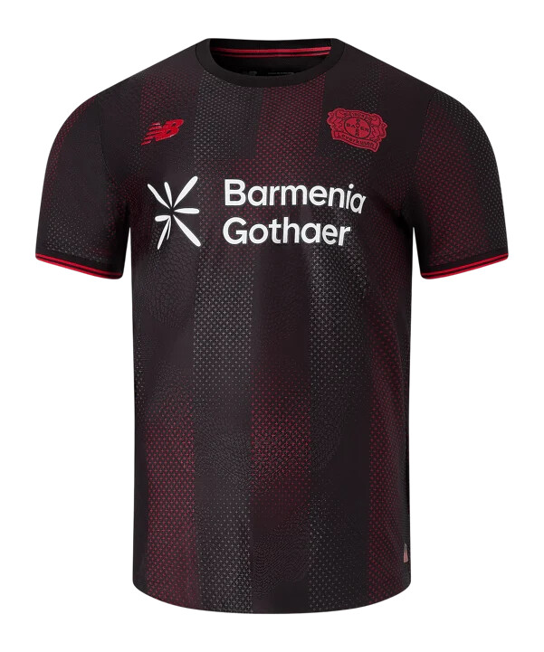 new balance bayer 04 leverkusen authentic trikot home 20252026 rot