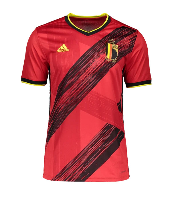 adidas belgien trikot home em 2020 kids rot