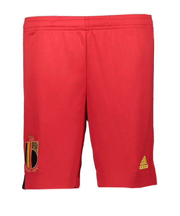 adidas belgien short home em 2020 kids rot