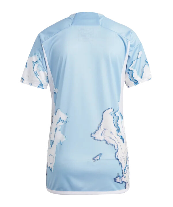 adidas belgien trikot away 2023 damen blau