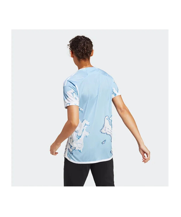adidas belgien trikot away 2023 damen blau