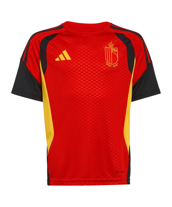 adidas belgien tiro trainingsshirt kids rot