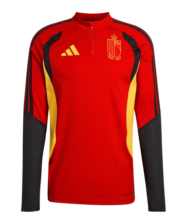 adidas belgien tiro training zip top rot