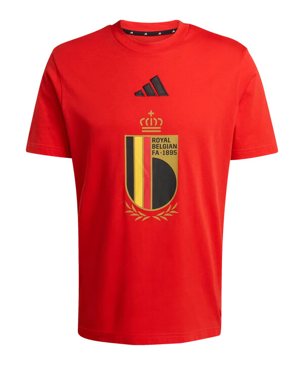 adidas belgien dna graphic t-shirt rot