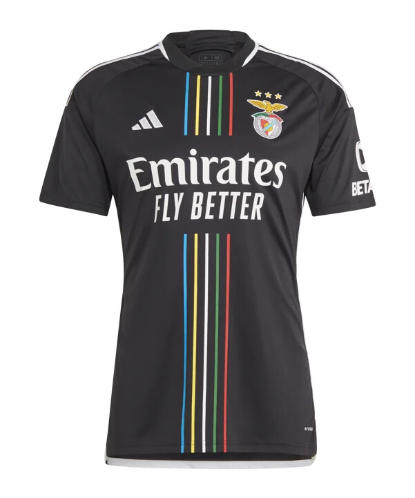 adidas benfica lissabon trikot away 20232024 schwarz