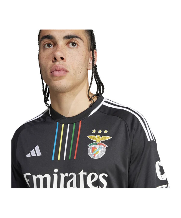 adidas benfica lissabon trikot away 20232024 schwarz