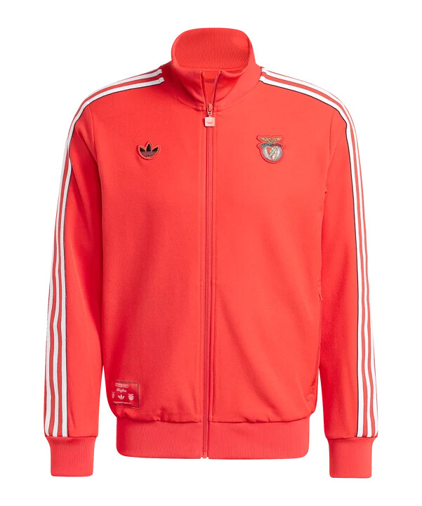 adidas benfica lissabon terrace icons track sweatshirt rot