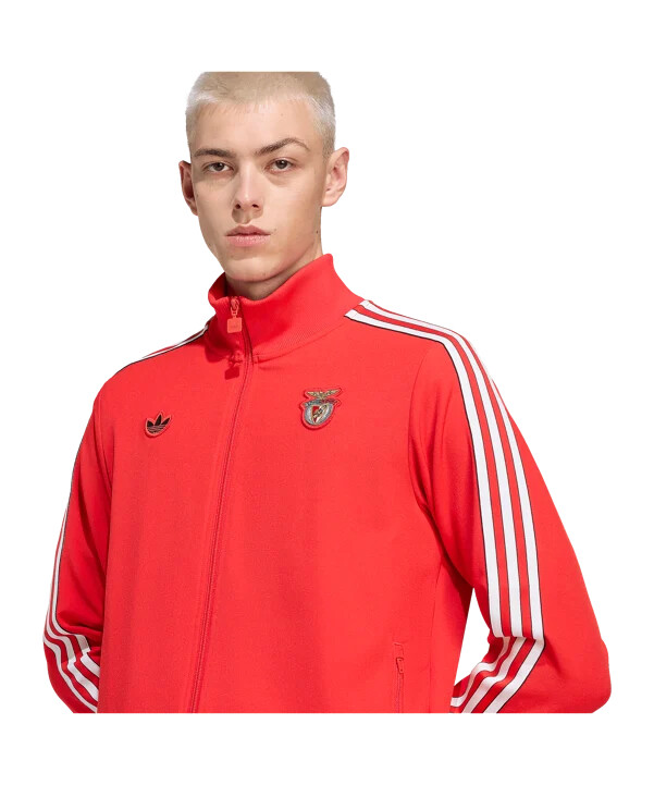adidas benfica lissabon terrace icons track sweatshirt rot