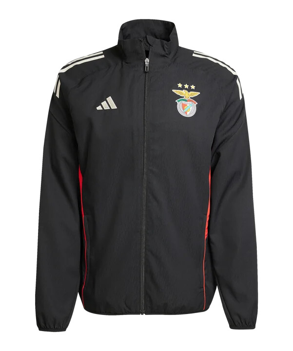 adidas benfica lissabon präsentationsjacke schwarz