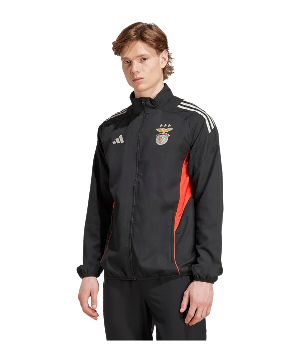 adidas benfica lissabon präsentationsjacke schwarz