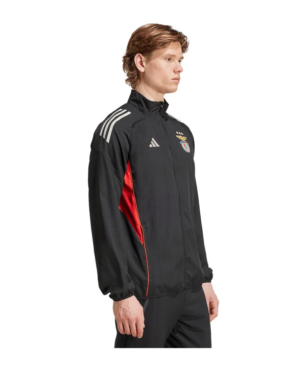 adidas benfica lissabon präsentationsjacke schwarz