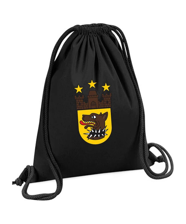 berlin underdogs fan gymsack schwarz