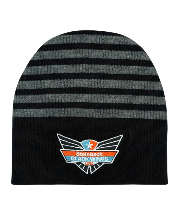 black wings classic beanie schwarz