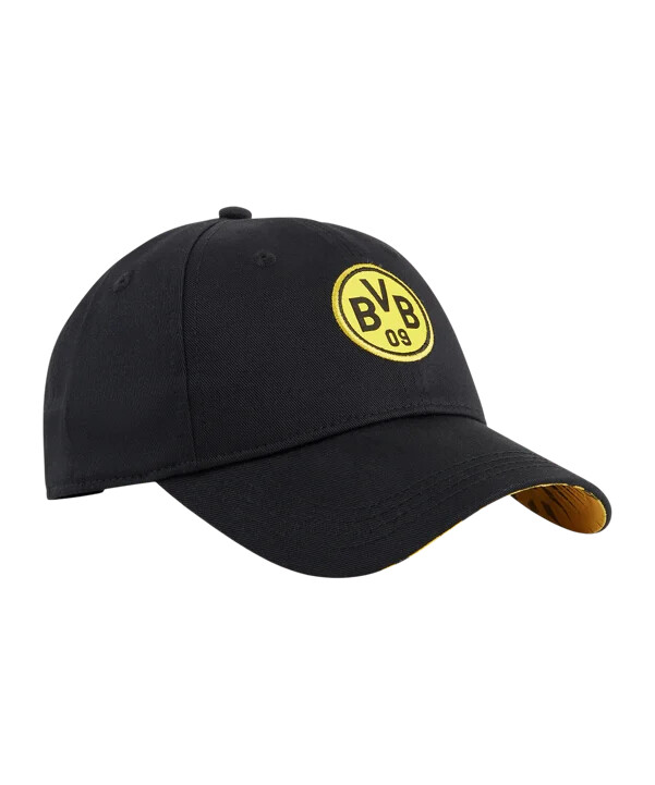 puma borussia dortmund mütze schwarz f01