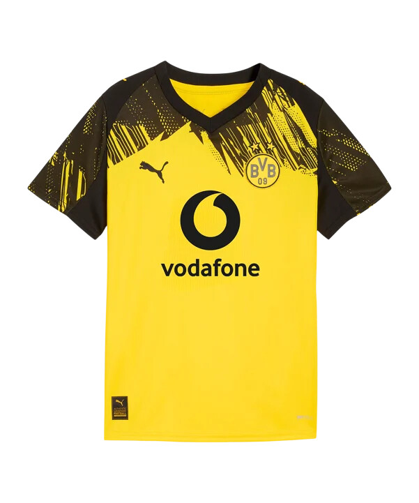 puma borussia dortmund trikot home 20252026 kids gelb f01