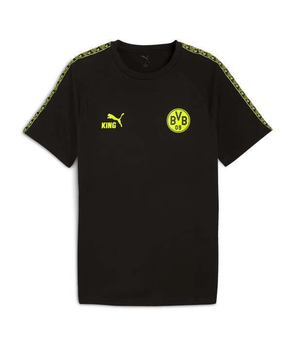 puma borussia dortmund king t-shirt schwarz f09