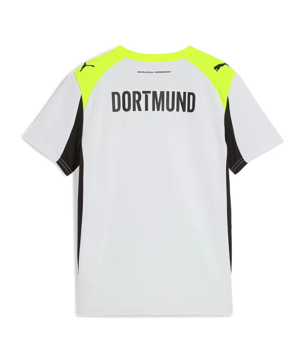 puma borussia dortmund replica trikot away kids grau f02