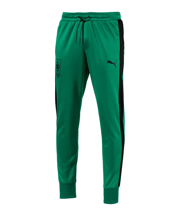 puma borussia mönchengladbach t7 hose grün f02
