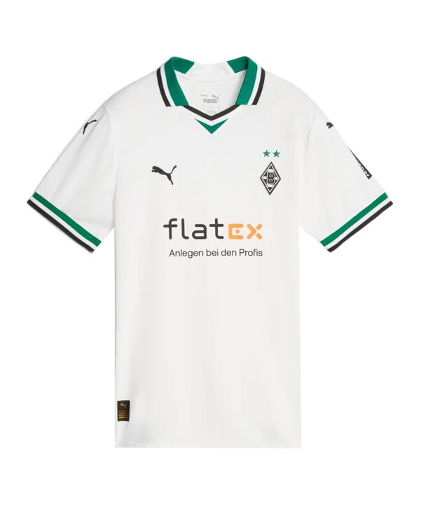 puma borussia mönchengladbach trikot home 20232024 damen weiss f01