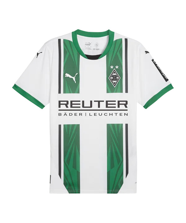 puma borussia mönchengladbach trikot home 20242025 weiss f01