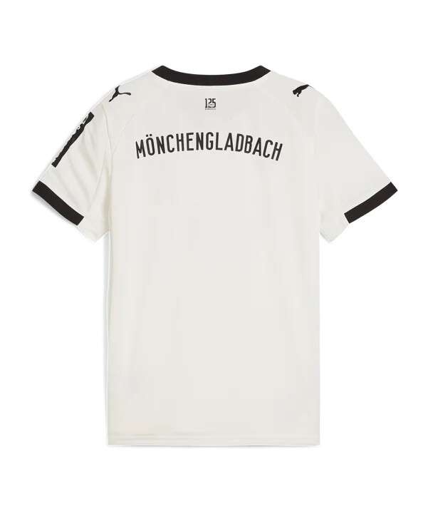 puma borussia mönchengladbach trikot home 20252026 kids weiß f01