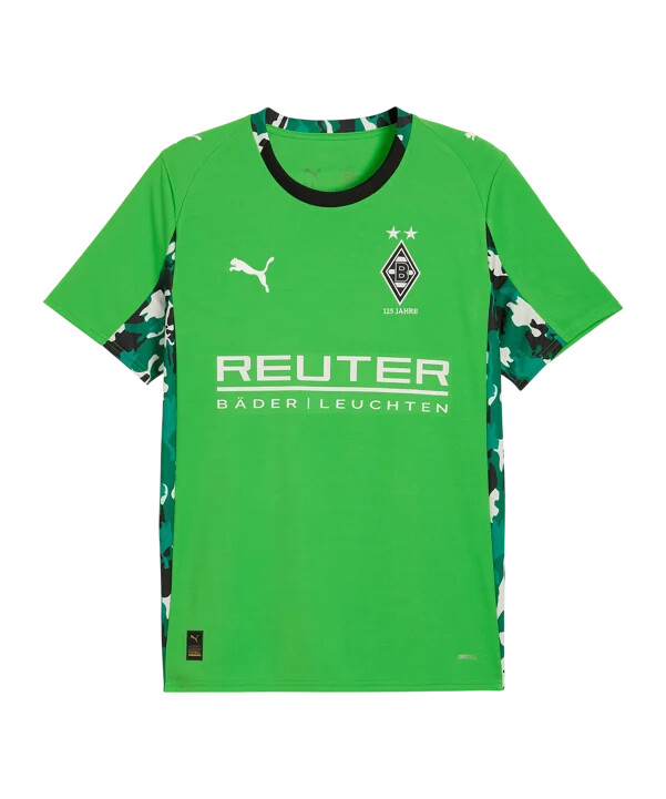 puma borussia mönchengladbach trikot away 20252026 grün f02