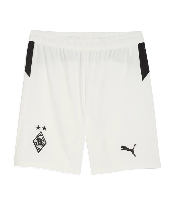 puma borussia mönchengladbach short home 20252026 weiß f01